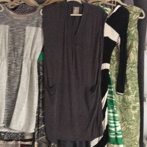 Cool easy breezy grey dress